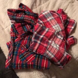 Flannel Shirts (bundle of 2)